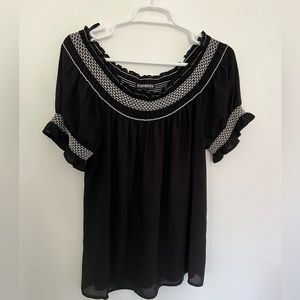 Express off the shoulder top